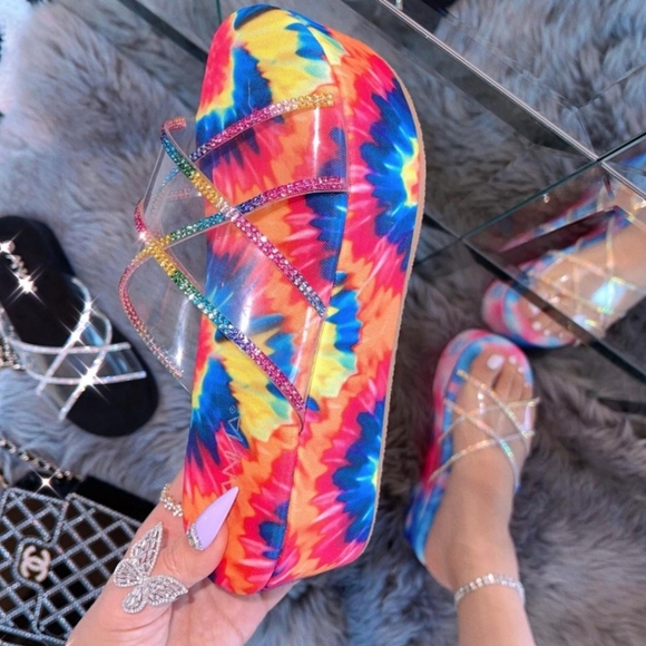 Just In Valeska platform Multicolored - Picture 2 of 4